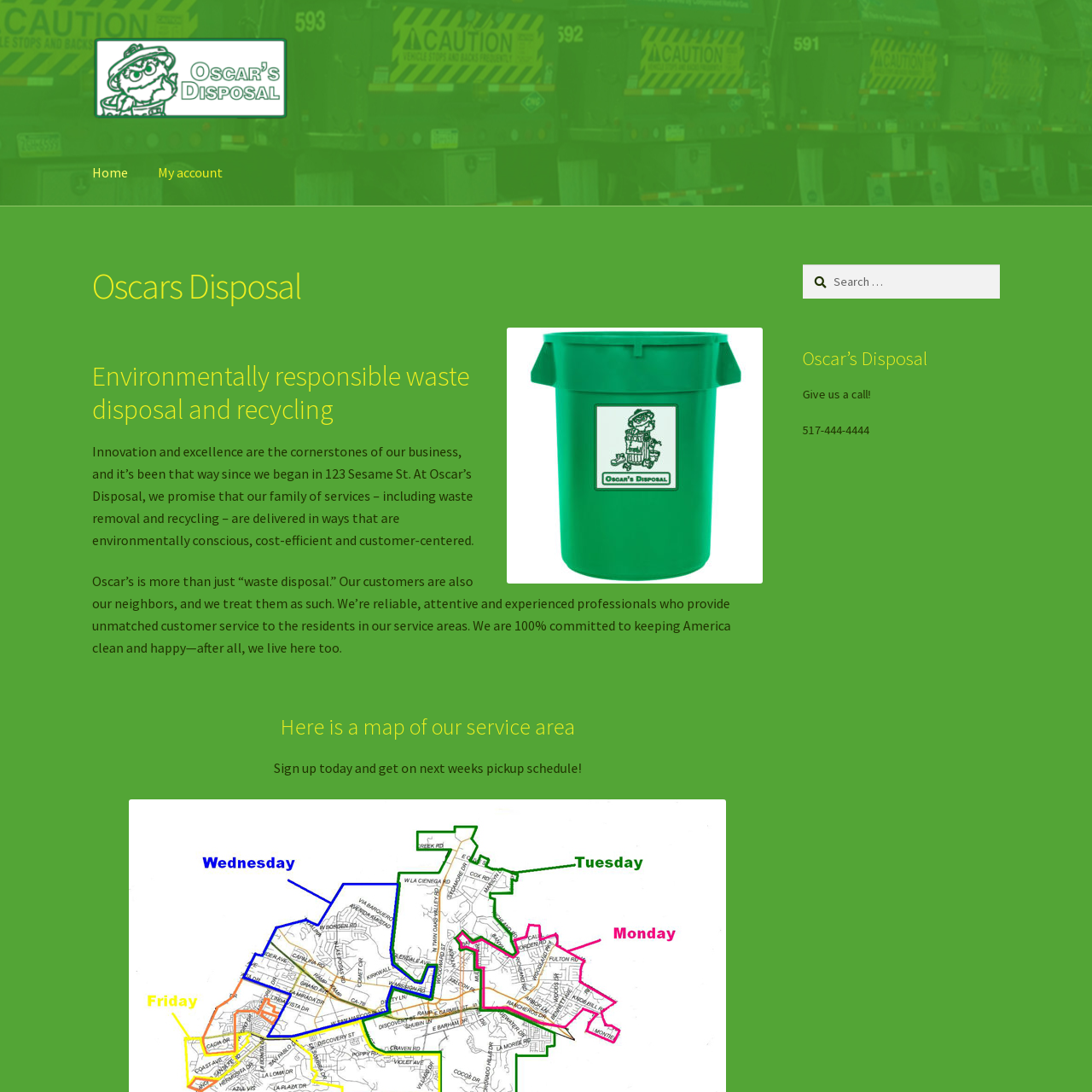 Subscription demo site